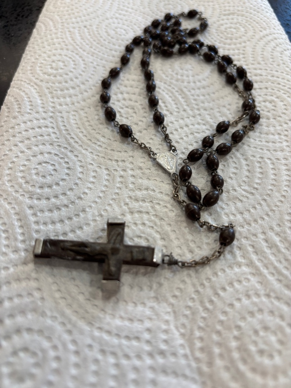 Religious Antique French Catholic Rosary